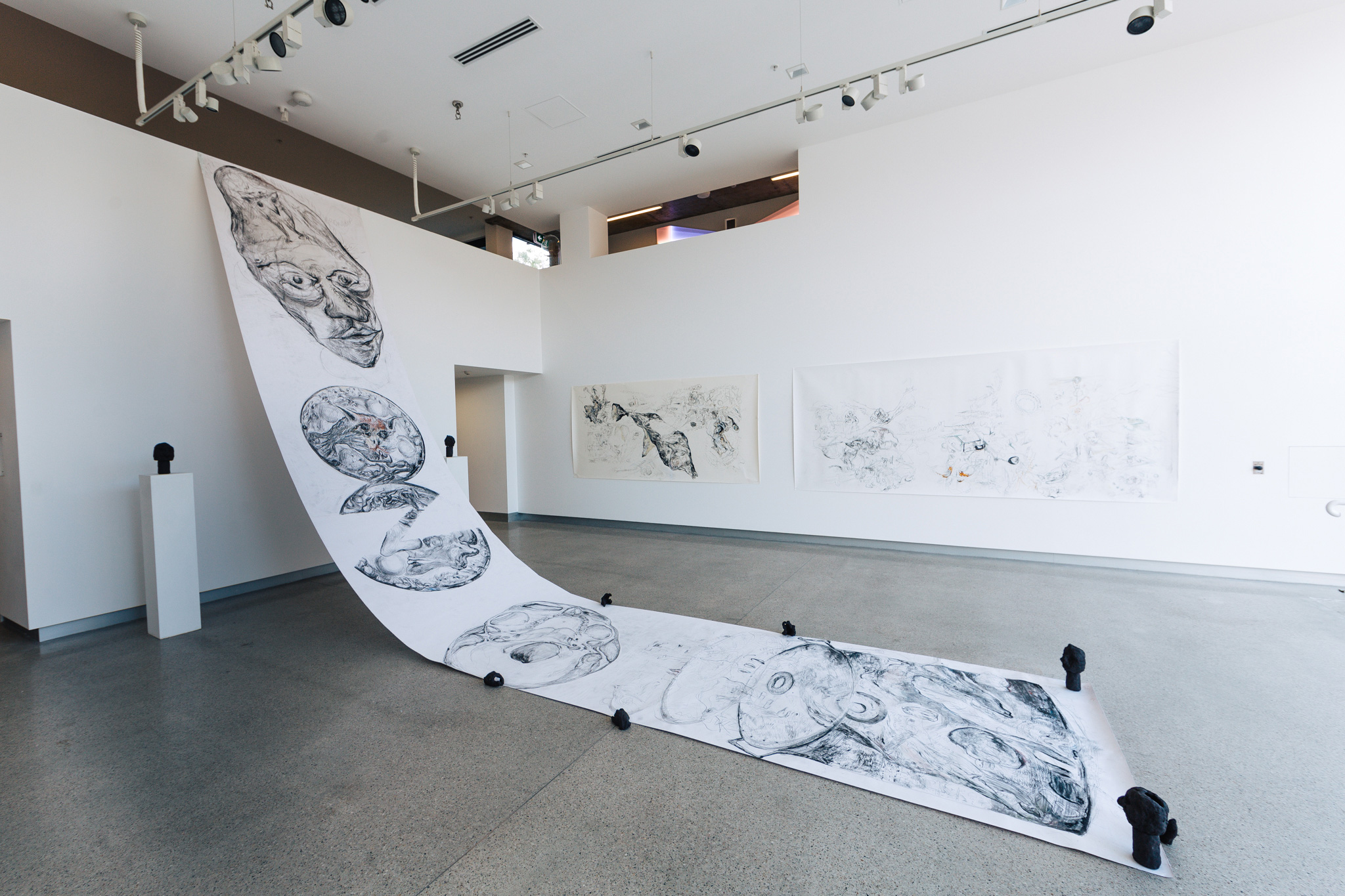 'Lend me your ear, I'll give you my tongue', 2016<br>installation view