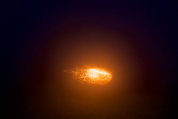 Fog Fire (Anemograph Series), 2015 <br/> giclee photograph, 100 x 160 cm