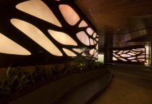 Priscilla Bracks,  2013,  'Acacia Light wall', 600+ LED’s