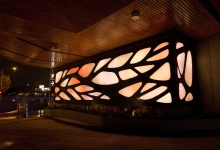 Priscilla Bracks,  2013,  'Acacia Light wall', 600+ LED’s