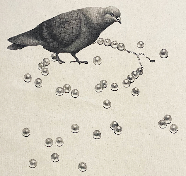 Harrie McKay, Pigeon and Pearls, 2022