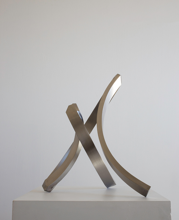 3. 'Ren', stainless steel, 30 x 30 x 40 cm, edition of 6, 2015