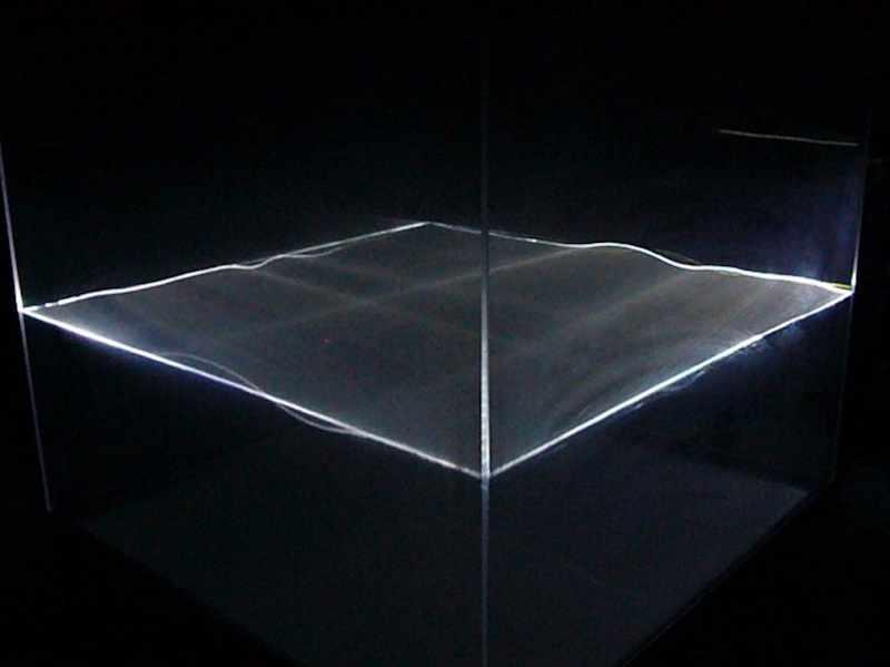 David Burrows Lucent interactive installation dimensions variable copy